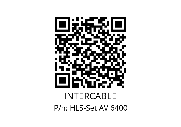   INTERCABLE HLS-Set AV 6400