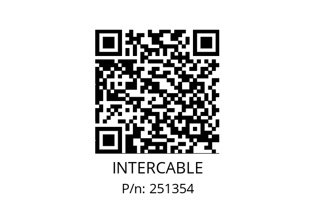   INTERCABLE 251354