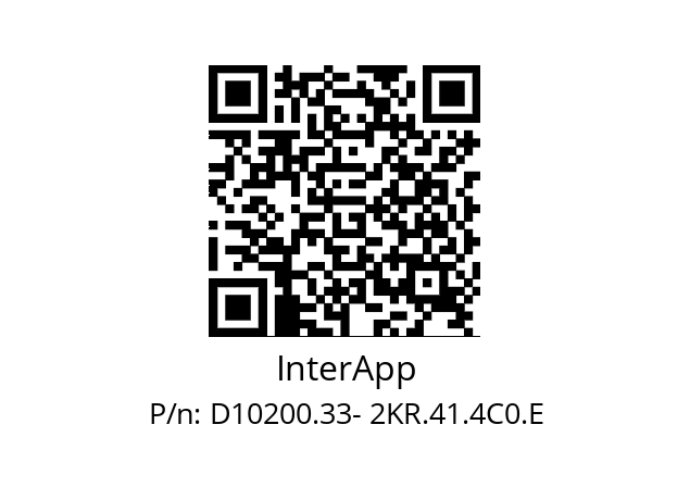   InterApp D10200.33- 2KR.41.4C0.E