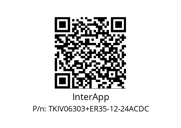   InterApp TKIV06303+ER35-12-24ACDC