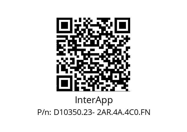   InterApp D10350.23- 2AR.4A.4C0.FN