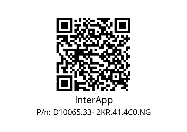   InterApp D10065.33- 2KR.41.4C0.NG