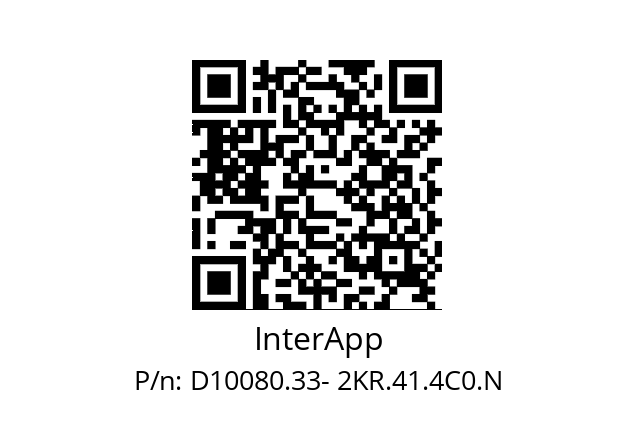   InterApp D10080.33- 2KR.41.4C0.N