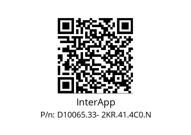   InterApp D10065.33- 2KR.41.4C0.N