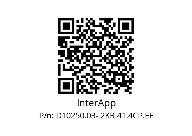   InterApp D10250.03- 2KR.41.4CP.EF