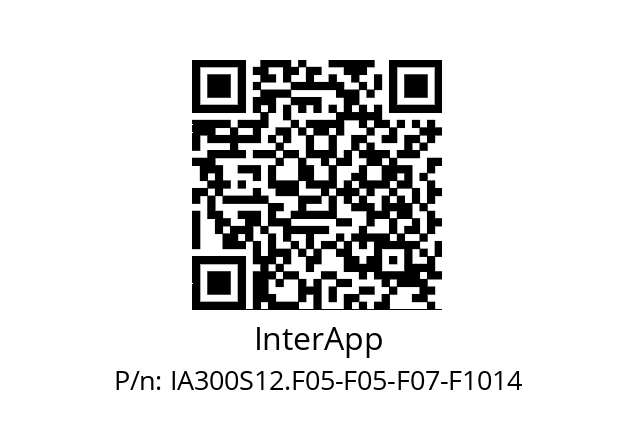   InterApp IA300S12.F05-F05-F07-F1014