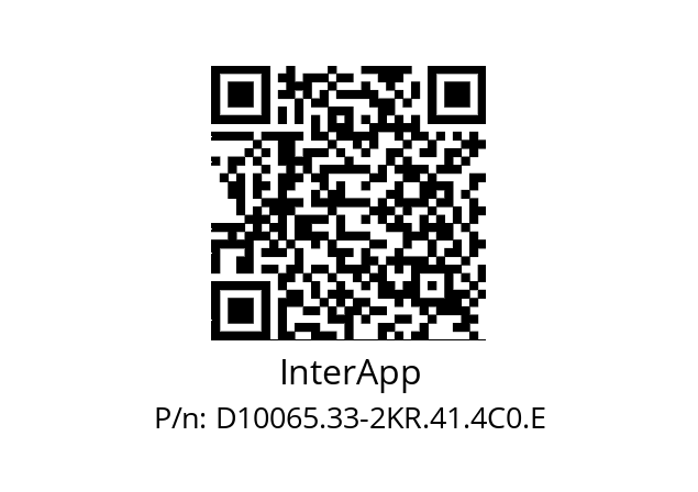   InterApp D10065.33-2KR.41.4C0.E