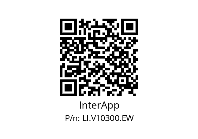   InterApp LI.V10300.EW