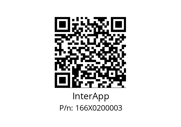   InterApp 166X0200003