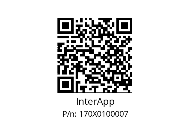   InterApp 170X0100007