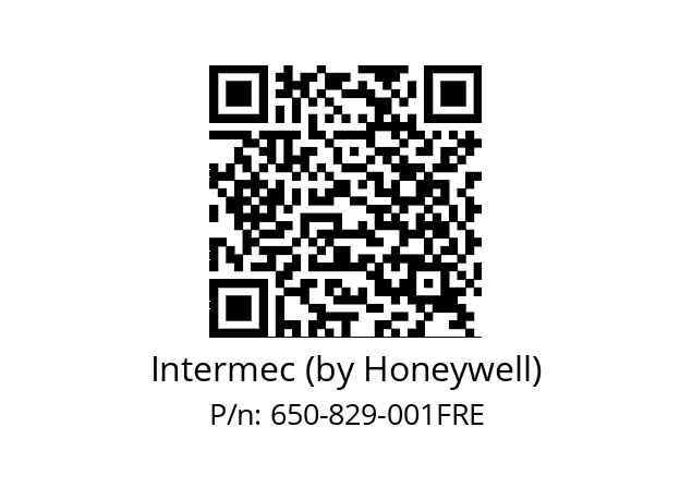   Intermec (by Honeywell) 650-829-001FRE