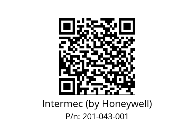   Intermec (by Honeywell) 201-043-001