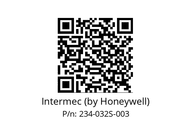   Intermec (by Honeywell) 234-032S-003