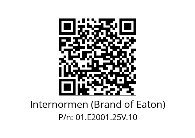   Internormen (Brand of Eaton) 01.E2001.25V.10