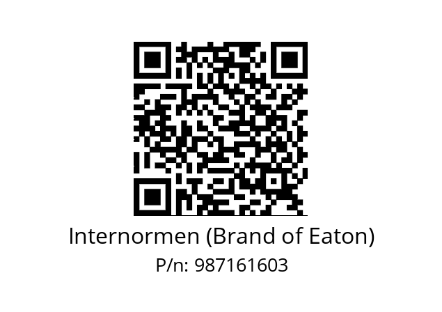   Internormen (Brand of Eaton) 987161603