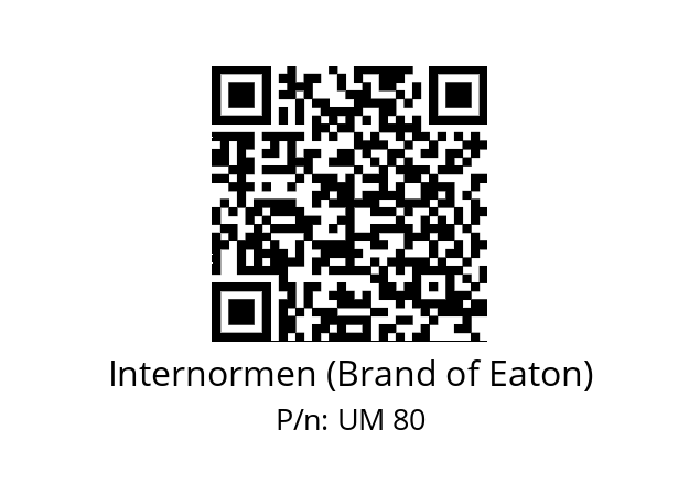   Internormen (Brand of Eaton) UM 80