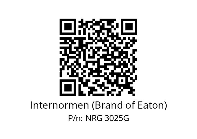   Internormen (Brand of Eaton) NRG 3025G