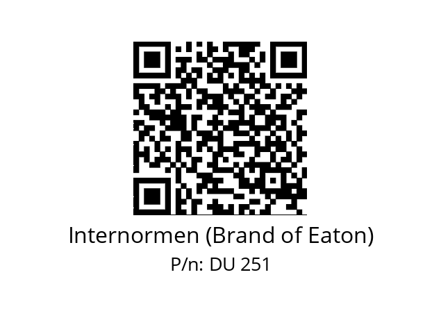   Internormen (Brand of Eaton) DU 251