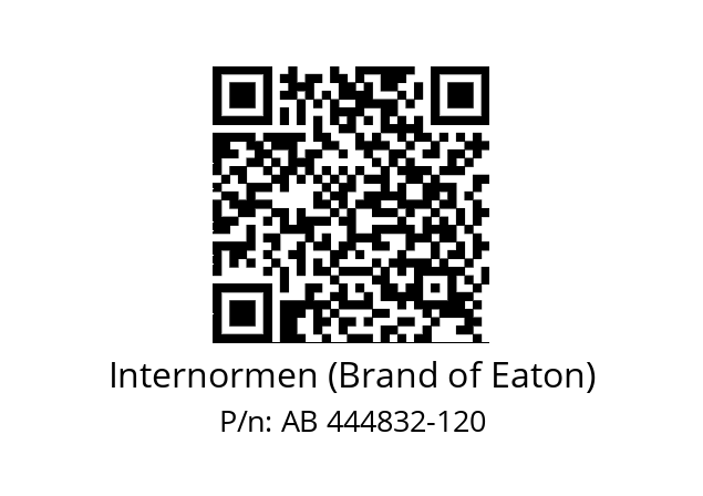   Internormen (Brand of Eaton) AB 444832-120