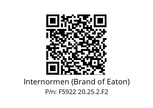   Internormen (Brand of Eaton) F5922 20.25.2.F2