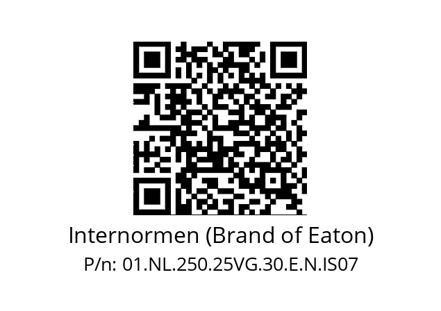   Internormen (Brand of Eaton) 01.NL.250.25VG.30.E.N.IS07