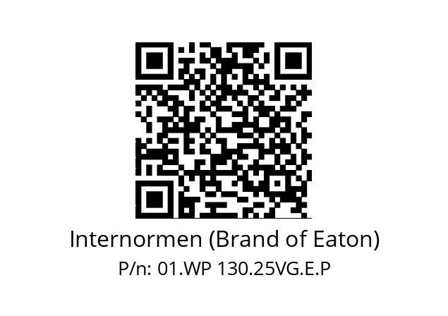   Internormen (Brand of Eaton) 01.WP 130.25VG.E.P