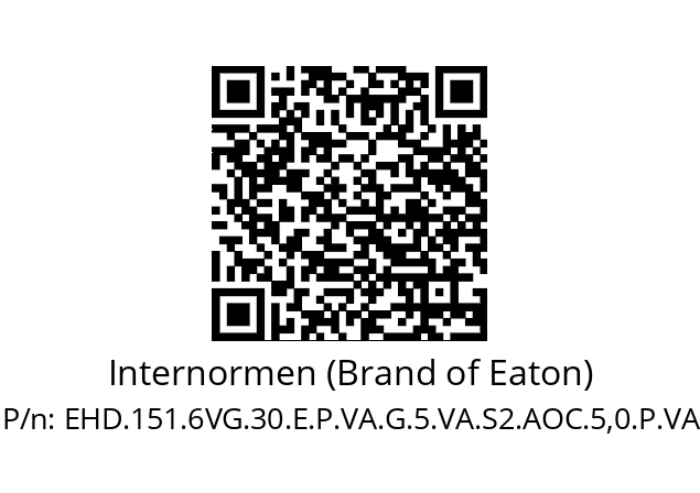   Internormen (Brand of Eaton) EHD.151.6VG.30.E.P.VA.G.5.VA.S2.AOC.5,0.P.VA