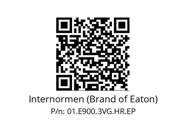   Internormen (Brand of Eaton) 01.E900.3VG.HR.EP