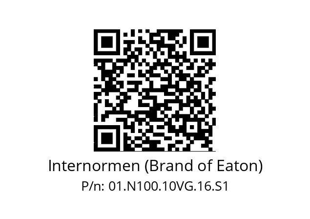   Internormen (Brand of Eaton) 01.N100.10VG.16.S1