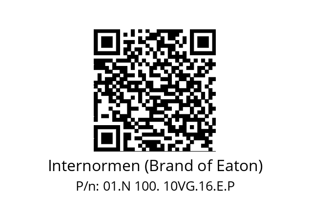   Internormen (Brand of Eaton) 01.N 100. 10VG.16.E.P