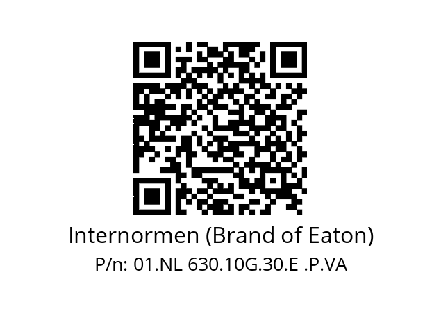   Internormen (Brand of Eaton) 01.NL 630.10G.30.E .P.VA