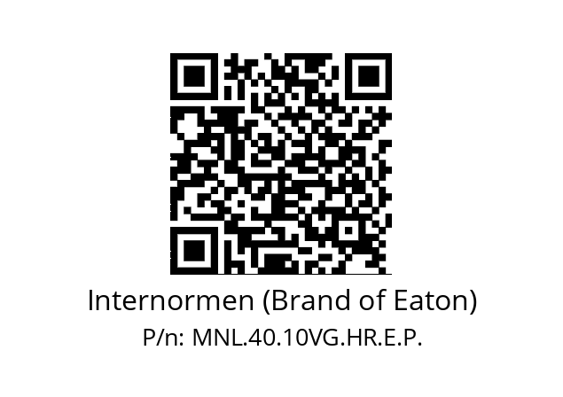   Internormen (Brand of Eaton) MNL.40.10VG.HR.E.P.