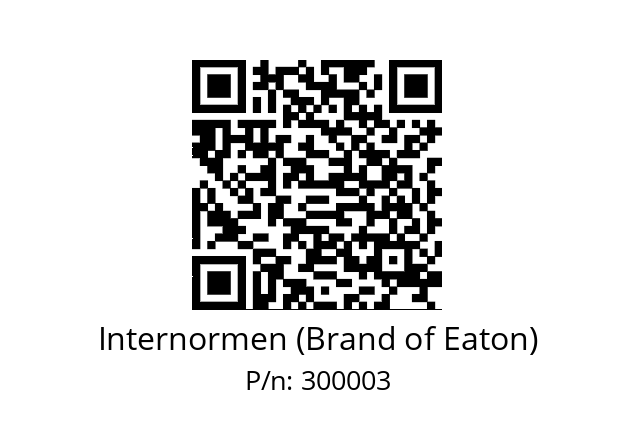   Internormen (Brand of Eaton) 300003