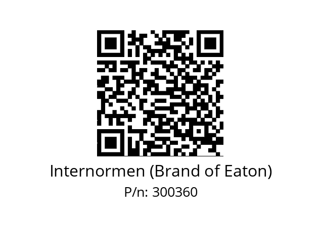   Internormen (Brand of Eaton) 300360