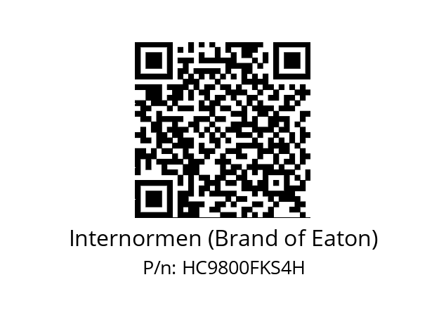   Internormen (Brand of Eaton) HC9800FKS4H