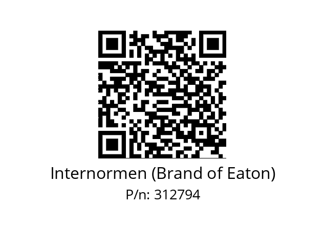   Internormen (Brand of Eaton) 312794