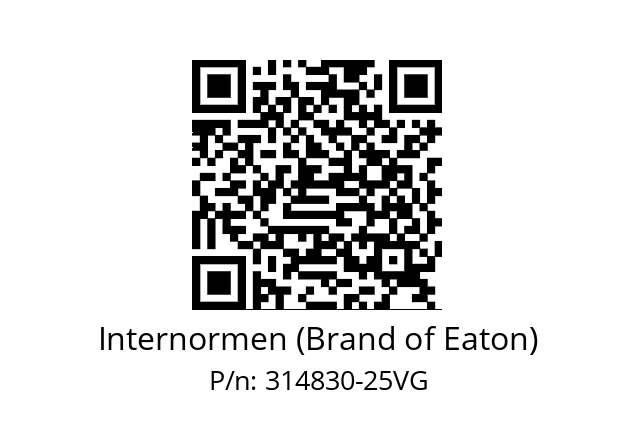   Internormen (Brand of Eaton) 314830-25VG