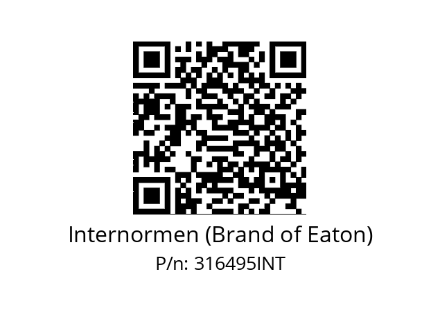   Internormen (Brand of Eaton) 316495INT