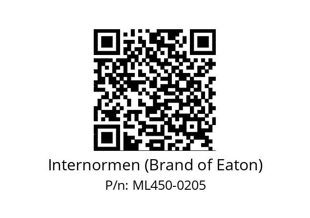   Internormen (Brand of Eaton) ML450-0205