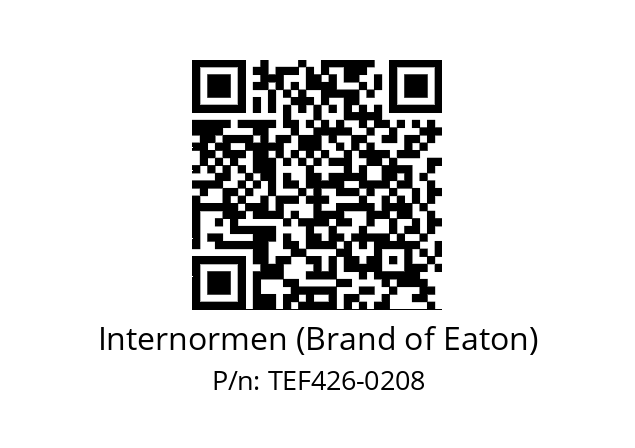   Internormen (Brand of Eaton) TEF426-0208