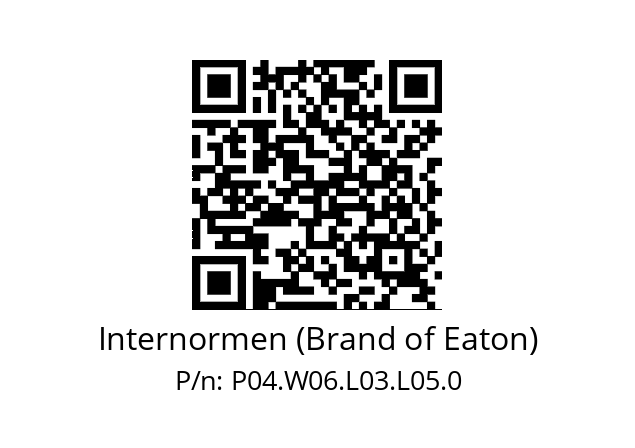   Internormen (Brand of Eaton) P04.W06.L03.L05.0