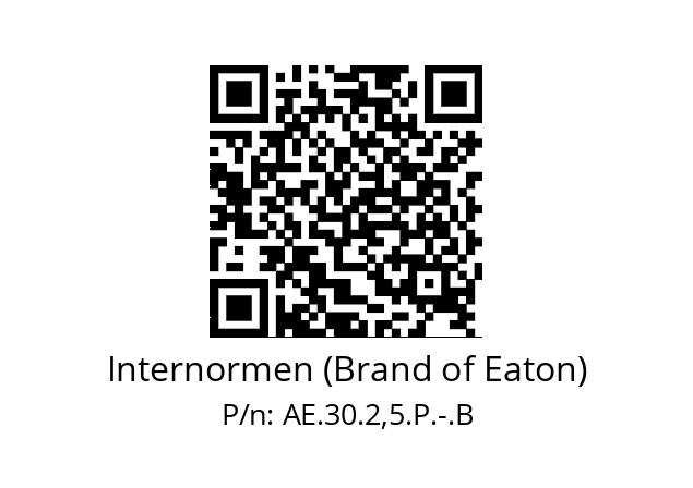   Internormen (Brand of Eaton) AE.30.2,5.P.-.B