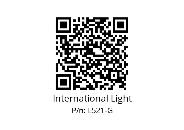   International Light L521-G