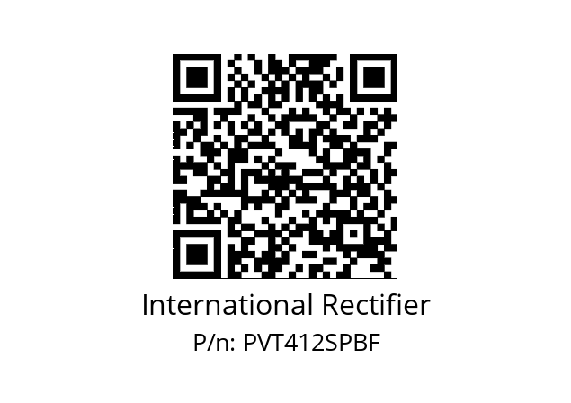   International Rectifier PVT412SPBF