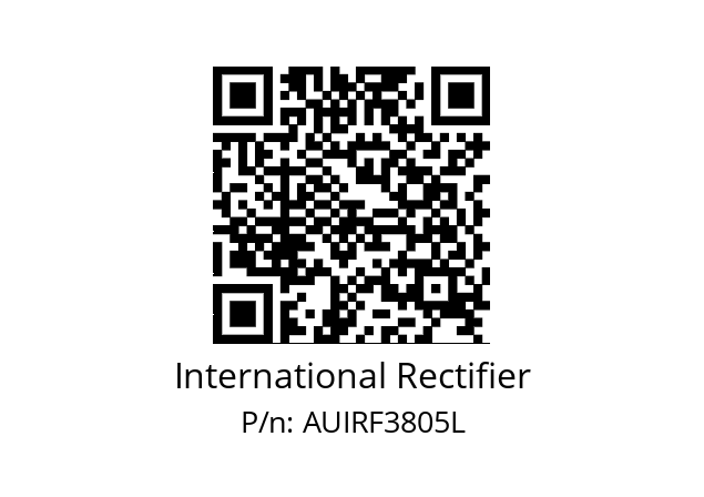   International Rectifier AUIRF3805L