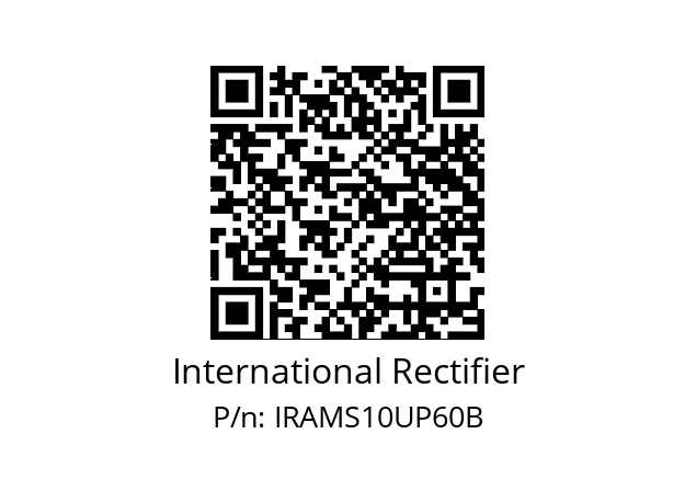   International Rectifier IRAMS10UP60B