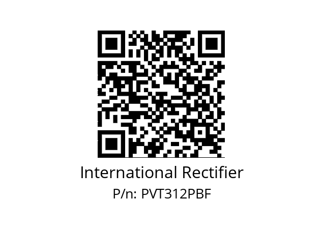   International Rectifier PVT312PBF