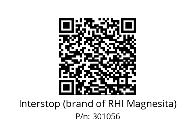   Interstop (brand of RHI Magnesita) 301056