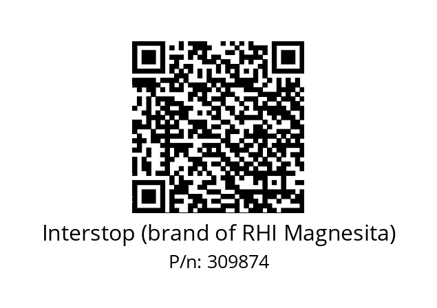   Interstop (brand of RHI Magnesita) 309874