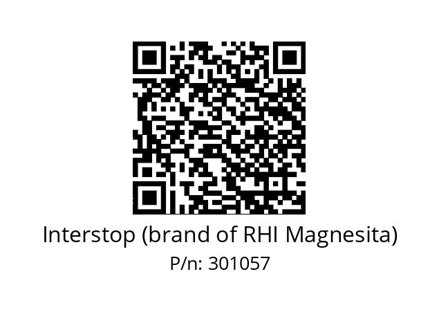   Interstop (brand of RHI Magnesita) 301057